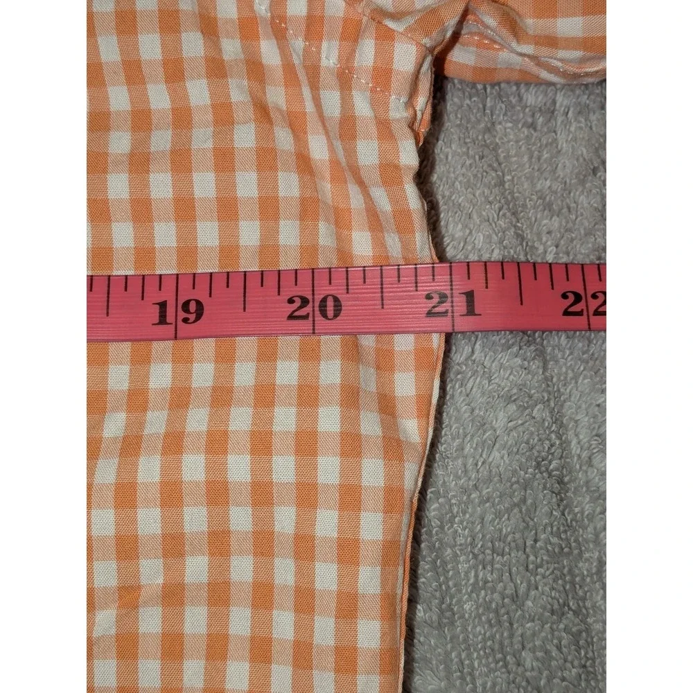 J. Crew Flex Washed Shirt Mens Small Gingham Check Button Down NWT $98‎